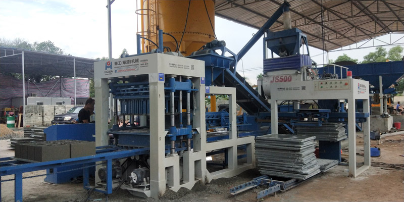 cement brick machine