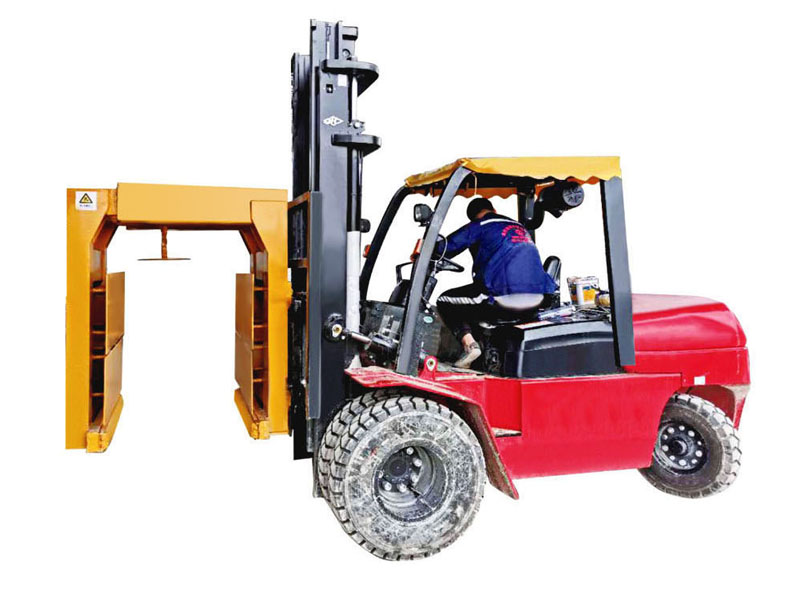 brick clamping forklift