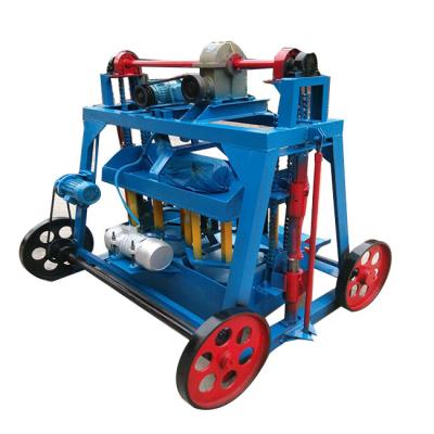 hollow concrete block machine