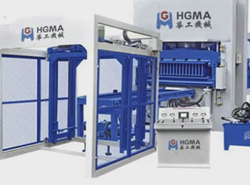 HGMA 600T hydraulic press brick machine