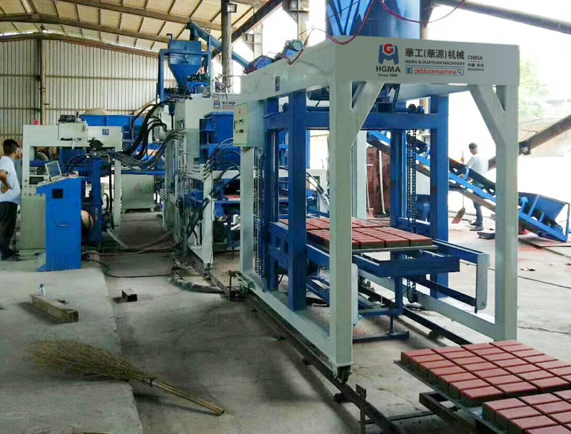 HGMA Automatic Permeable Brick Making Machine Features