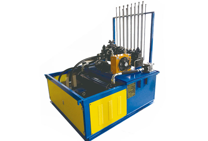 What clean the hydraulic system of cement brick machine